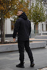 Костюм чоловічий "Reef" Intruder чорний з шевроном, фото 2