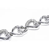 Браслет. Натуральний діамант. Срібло 925., фото 5