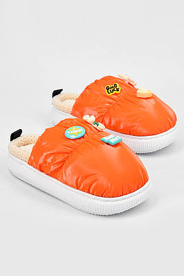 Капці домашні дитячі помаранчевого кольору 194789T Безкоштовна доставка