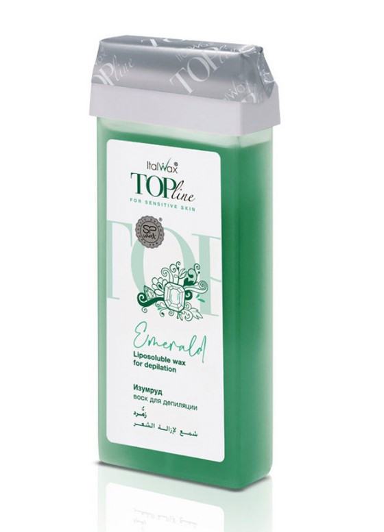 Віск Italwax TOP LINE в картриджі Смарагд 100 г