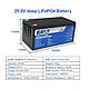Акумулятор LiFePo4 24V 100aH EASUN з вбудованою BMS АКБ, фото 2