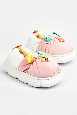 Капці домашні дитячі рожевого кольору 194794T Безкоштовна доставка
