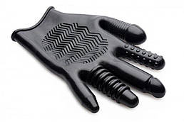 Рукавичка із різними текстурами Master Series Pleasure Poker Textured Glove