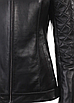 Куртка із натуральної шкіри VK жіноча чорна (Арт. IMP201) 48, фото 7
