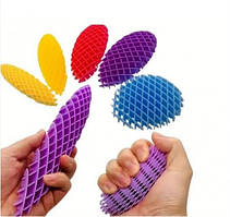 Антістрес губка для рук  Fidget Worm мікс кольорів /500/