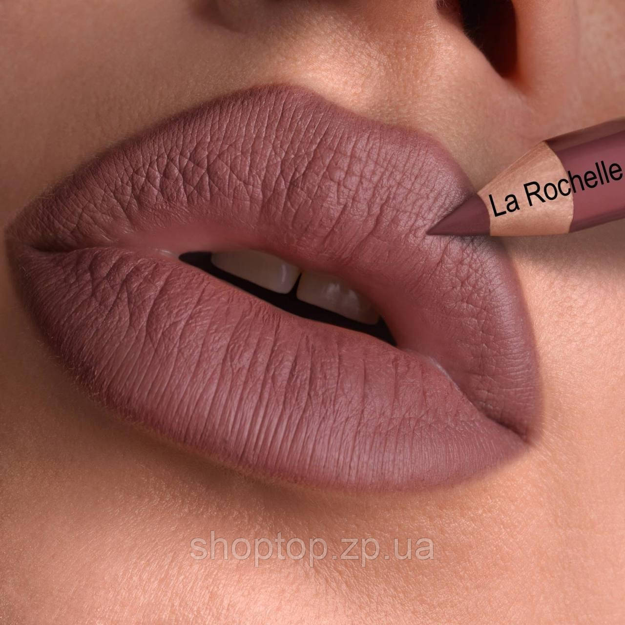 Олівець для губ MC ProfLine & Irina Gelevey. Silkliner for lips. La Rochelle