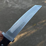 Туристичний ніж BUCKKNIVES 25 см зі сталі 65Х13 із чохлом, фото 5
