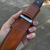 Туристичний ніж BUCKKNIVES 25 см зі сталі 65Х13 із чохлом, фото 6
