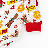 Дитячий комплект боді та штани з принтом Cinnamon, фото 4