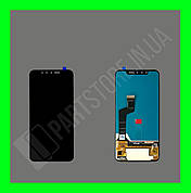 Дисплей LG G810 G8s ThinQ із сенсором, чорний (AMOLED, оригінальні комплектуючі)