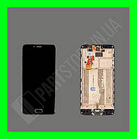 Дисплей Meizu M5S/M5S Mini із сенсором і рамкою, чорний (знятий із телефона)