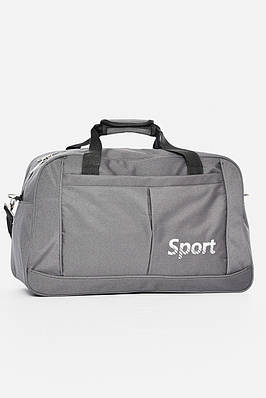 Сумка дорожня унісекс сірого кольору 194193T Безкоштовна доставка