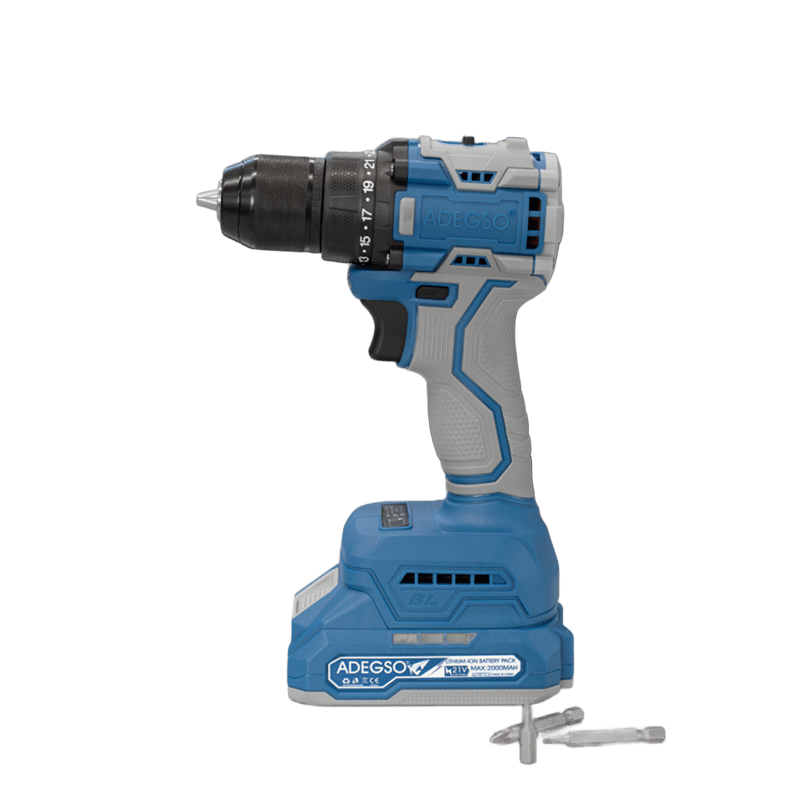 Шуруповерт акумуляторний ADEGSO AD-40245 21 В Комплект