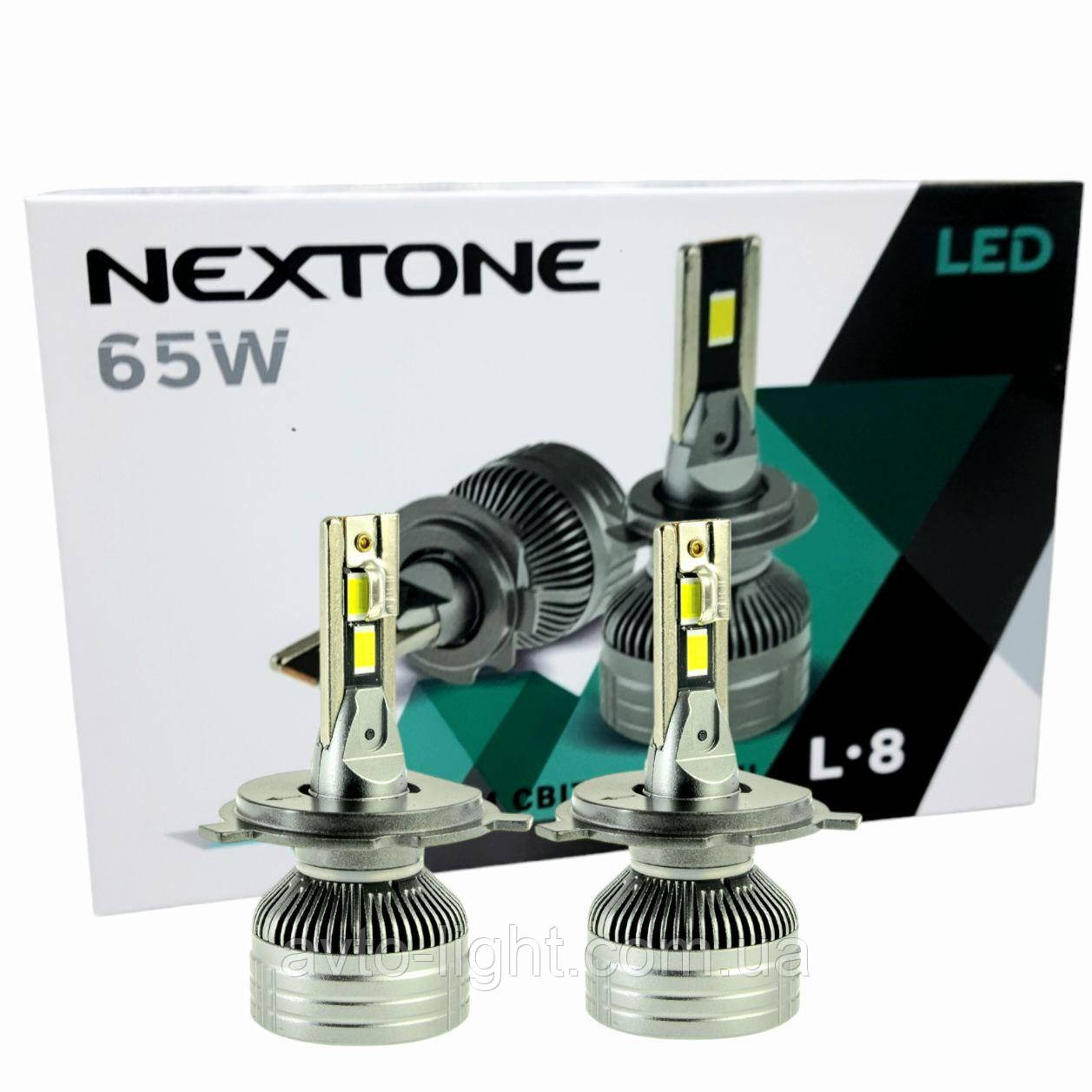 Nextone LED L8 H4 Hi/Low 6000K 65W