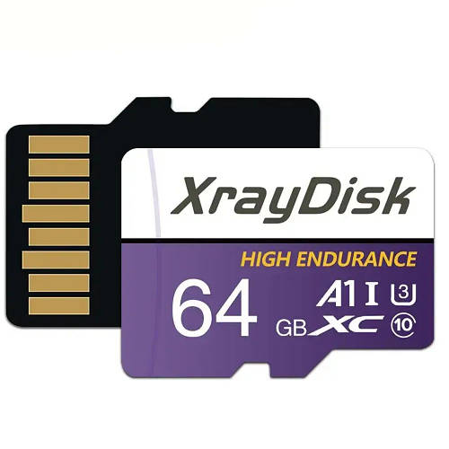 Карта памяти 64GB с адаптером, XrayDisk / micro SD / Флеш карта для ...