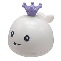 Дитяча Іграшка Для Ванни "кит" 7021, 15 Cм Білий Adver