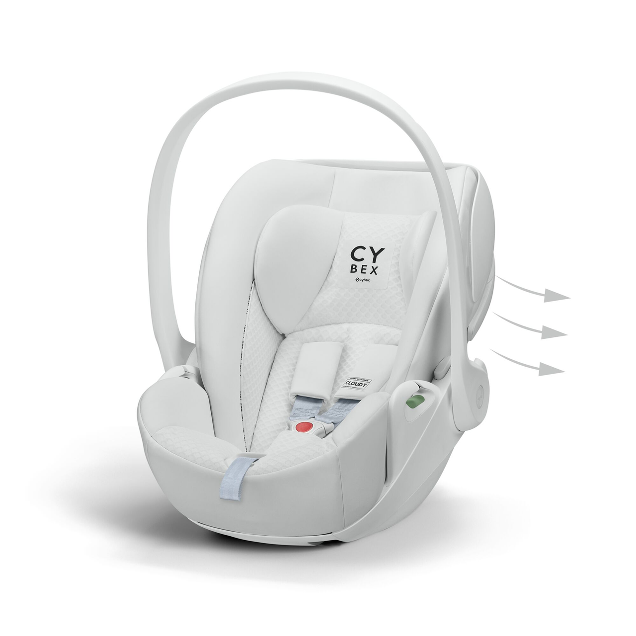 Автокрісло Cybex Cloud T i-Size Urban, Mobility White