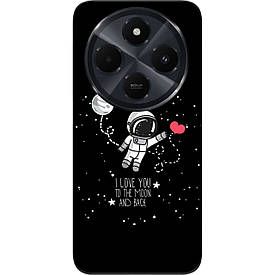 Чохол силіконовий Case для Xiaomi Redmi 14C з картинкою Любов до місяця