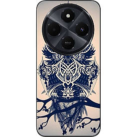 Бампер силіконовий Case для Xiaomi Redmi 14C з малюнком Філін