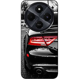 Бампер силіконовий Case для Xiaomi Redmi 14C з малюнком Машина