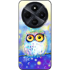 Бампер силіконовий Case для Xiaomi Redmi 14C з малюнком Совонька