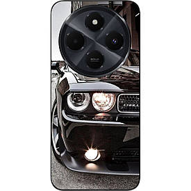 Бампер силіконовий Case для Xiaomi Redmi 14C з малюнком Авто