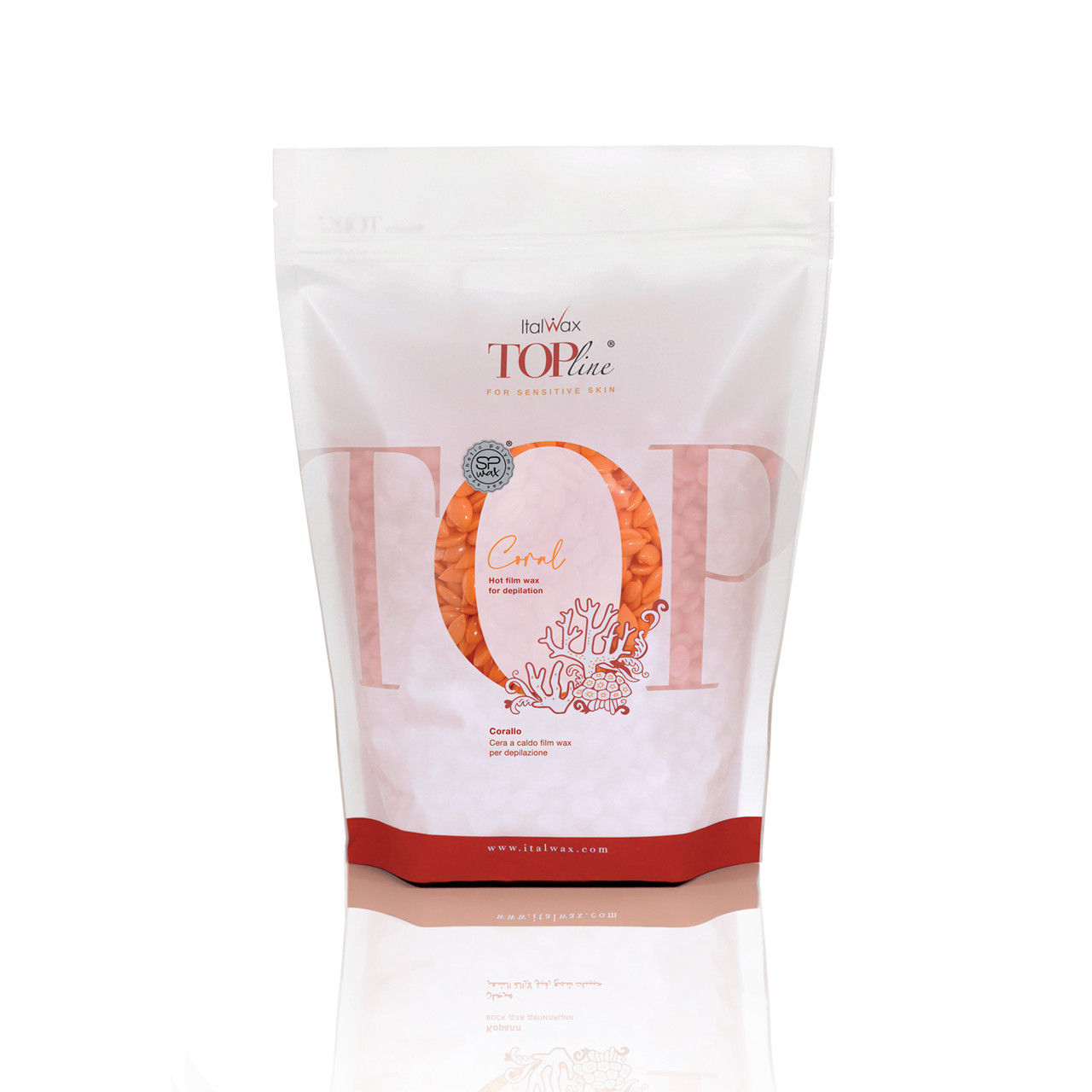 Гранульований віск ItalWax TOP Line Корал преміумклас 750 г