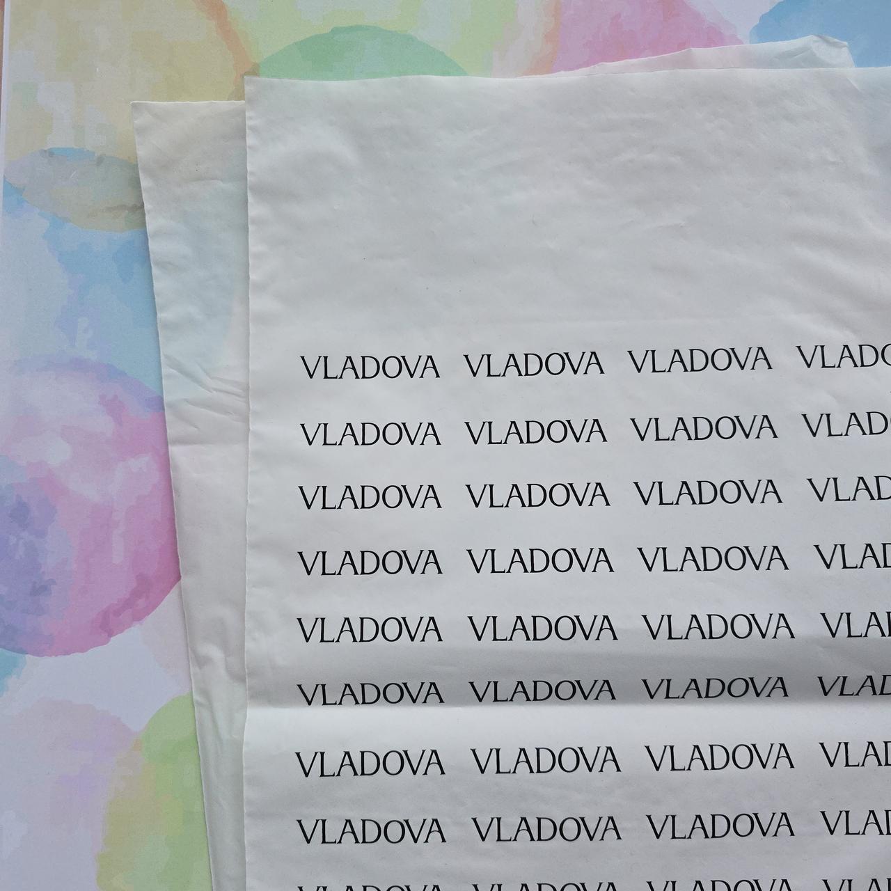 Фасувальні пакети з логотипом (білі та прозорі), фото 1