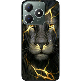 Силіконовий чохол Case для Realme С61 4G з картинкою Лев