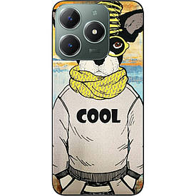 Силіконовий чохол Case для Realme С61 4G з картинкою Собака