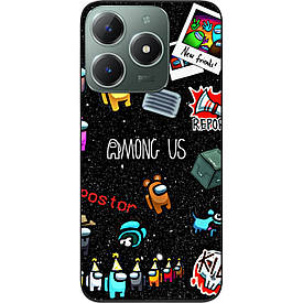 Силіконовий чохол Case для Realme С61 4G з картинкою Among Us Знайди мене
