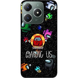 Силіконовий чохол Case для Realme С61 4G з картинкою Among Us Тихо