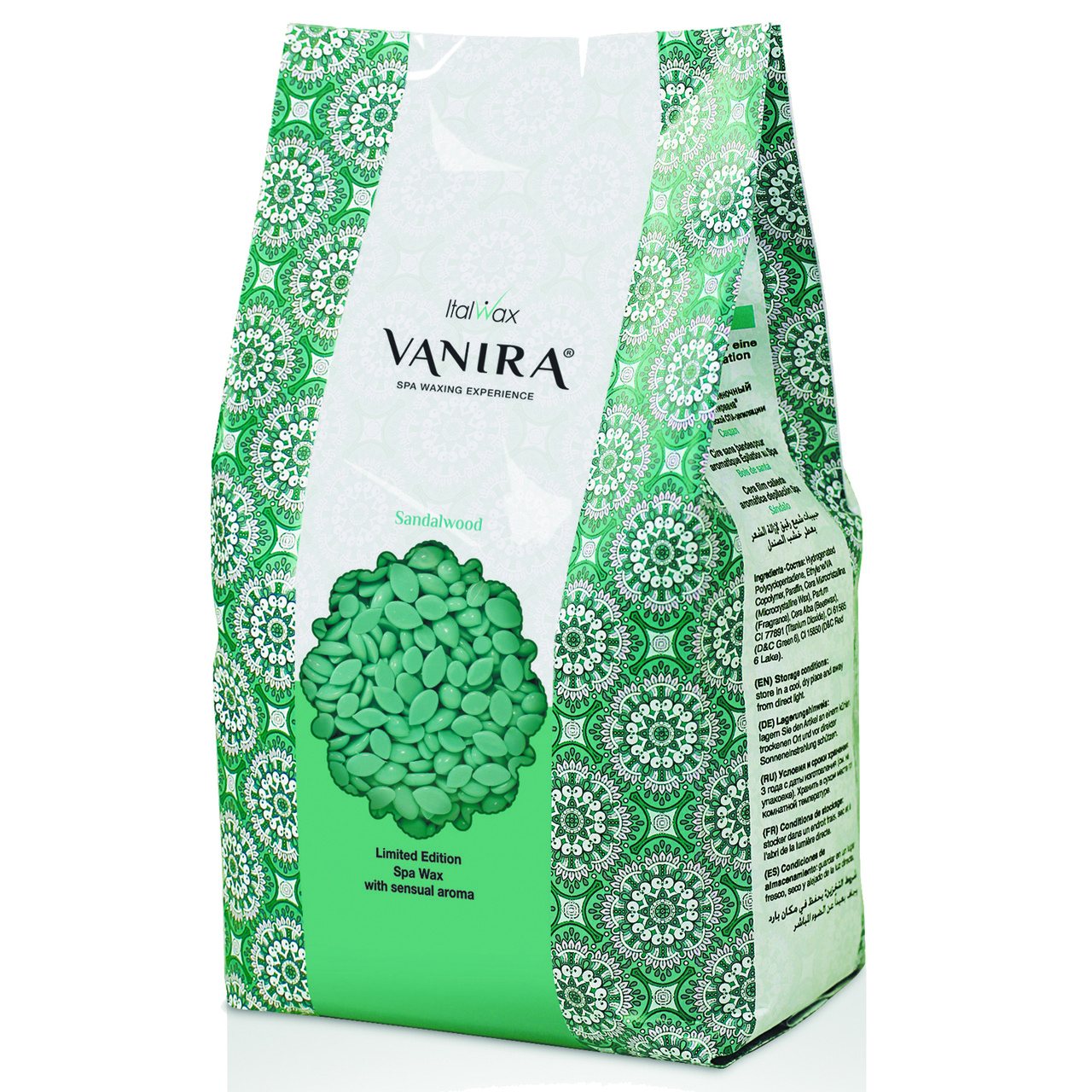 Гранульований віск Сандалії ItalWax VANIRA Aromatic SPA 1 кг