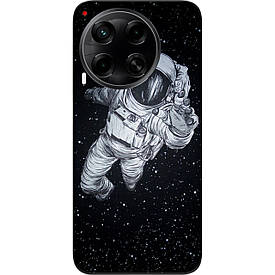 Чохол силіконовий Case для Tecno Camon 30 (CL6) з картинкою Космонавт