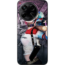 Силіконовий чохол Case для Tecno Camon 30 (CL6) з картинкою Харлі Квін