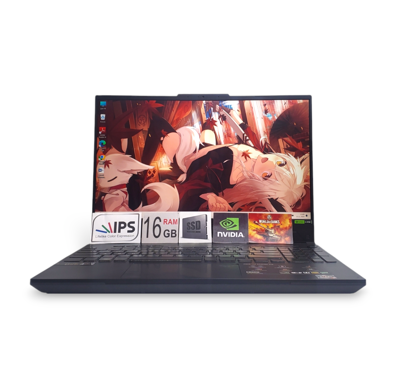 Ігровий ноутбук Asus TUF FX507H 15,6" FHD 144Hz Ryzen 5 7535HS 16GB RAM 1TB SSD RTX 4050