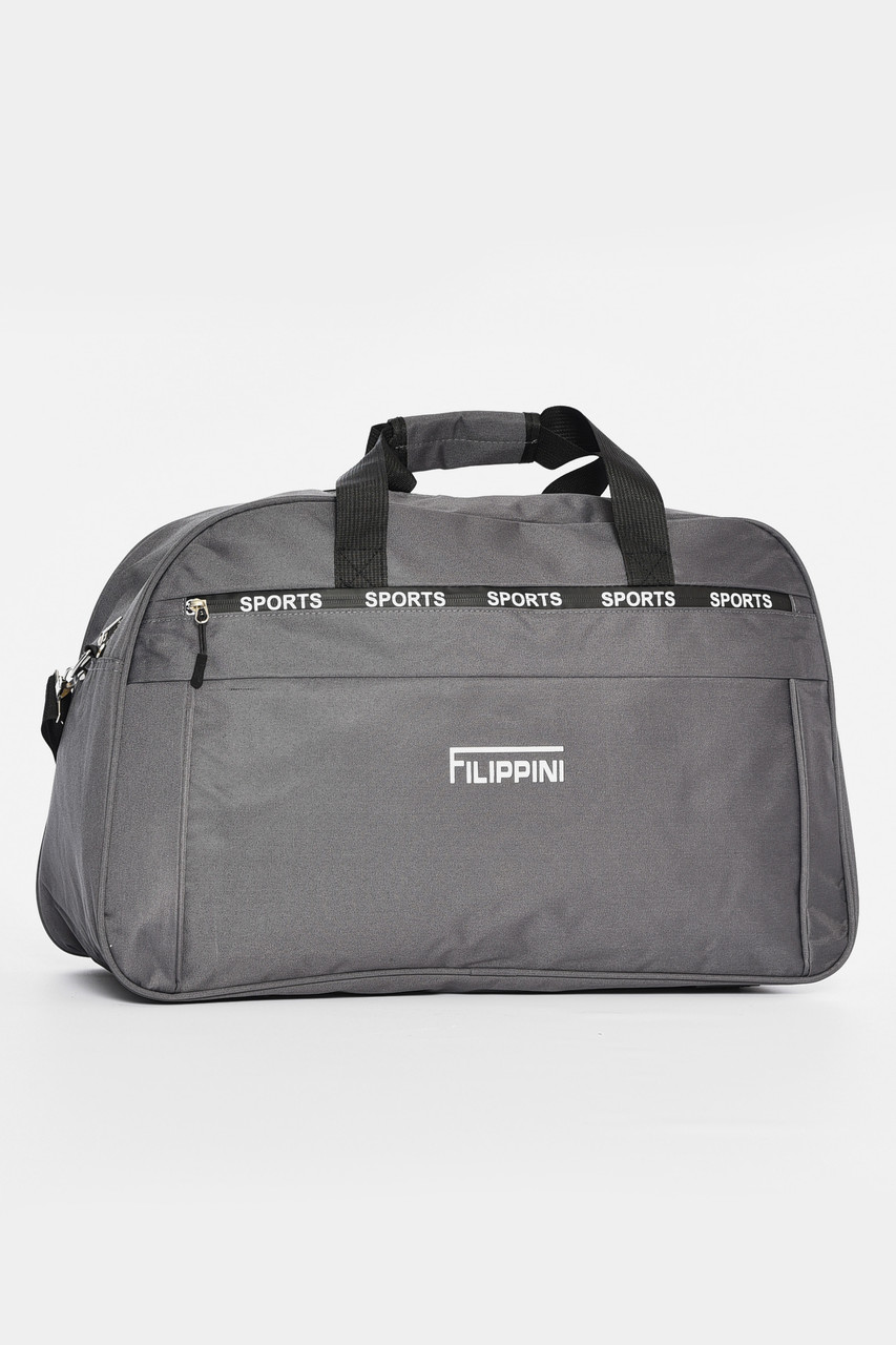 Сумка дорожня унісекс сірого кольору 194189P, фото 1