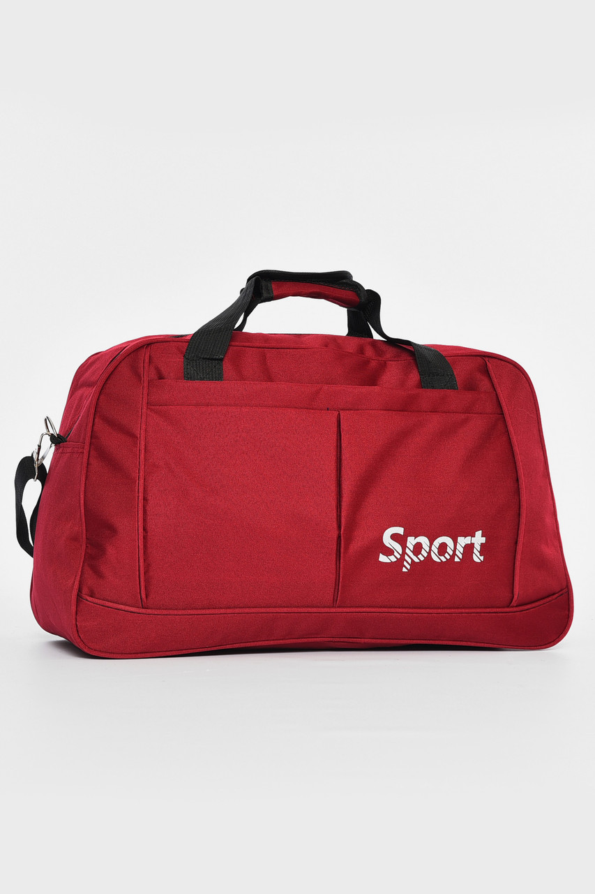 Сумка дорожня унісекс червоного кольору 194192P, фото 1