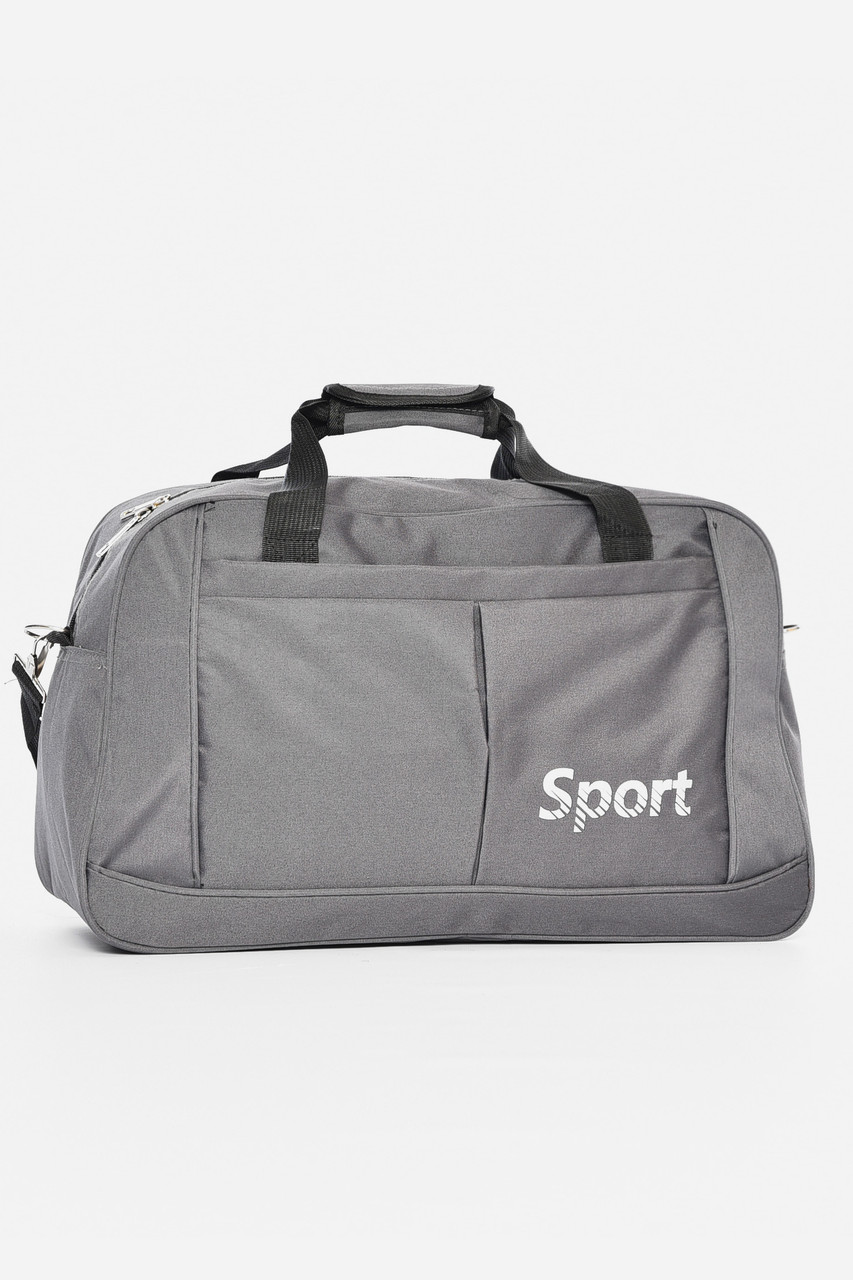 Сумка дорожня унісекс сірого кольору 194193P, фото 1