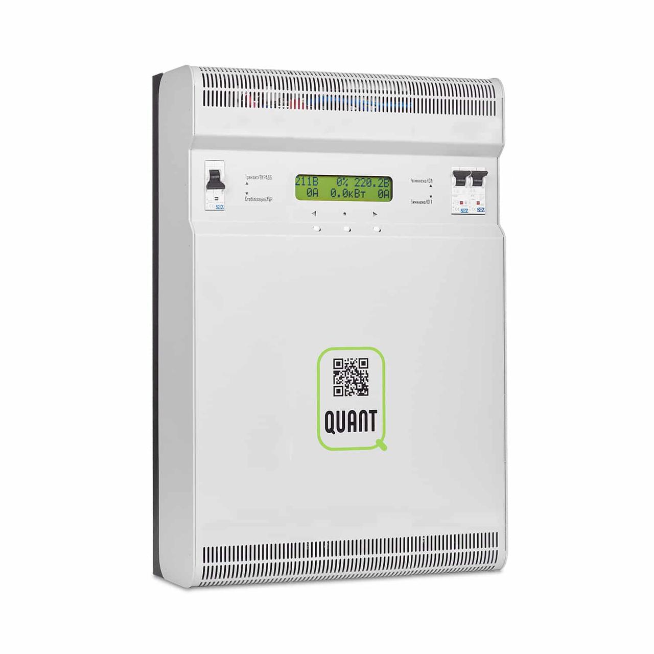 Стабілізатор напруги Quant-9 (інверторний, потужність 8,8 кВт, 1 фаза)