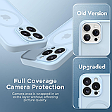 CAPRARO Магнітний чохол для iPhone 13 Pro Max, сумісний з MagSafe + 2 шт захисних скла на екран, фото 6