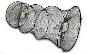 Садок - складаний - посилений - в обплетенні - 80см