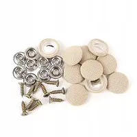 Кліпси для авто, заклепки для салону автомобілів для ремонту обшивки стелі бежеві
