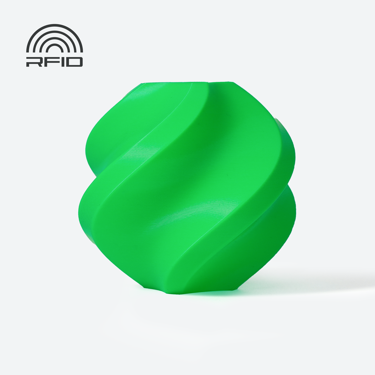 Пластик Bambu Lab PLA Basic Bambu Green (10501), без котушки