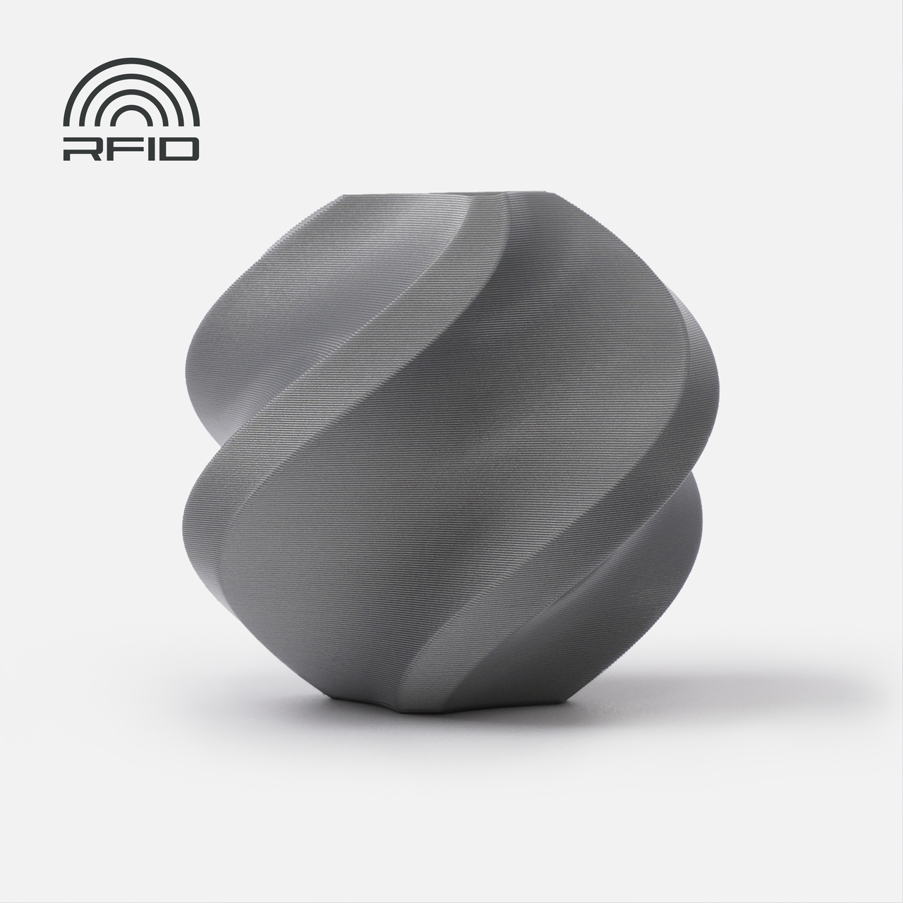 Пластик Bambu Lab PLA Basic Silver (10102), з котушкою