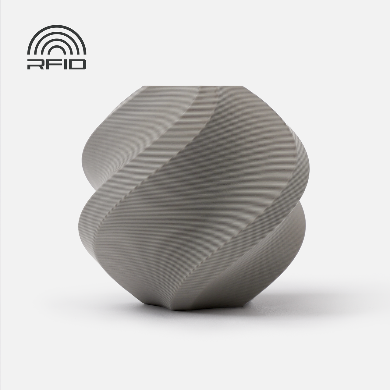 Пластик Bambu Lab PLA Basic Gray (10103), без котушки