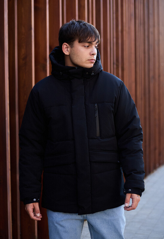 Універсальна куртка для чоловіків Staff nex black