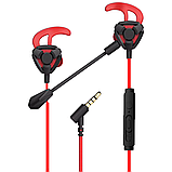 Игровая гарнитура G6 G9 с микрофоном, стереонаушники 7.1 для ПК и CS, фото 2