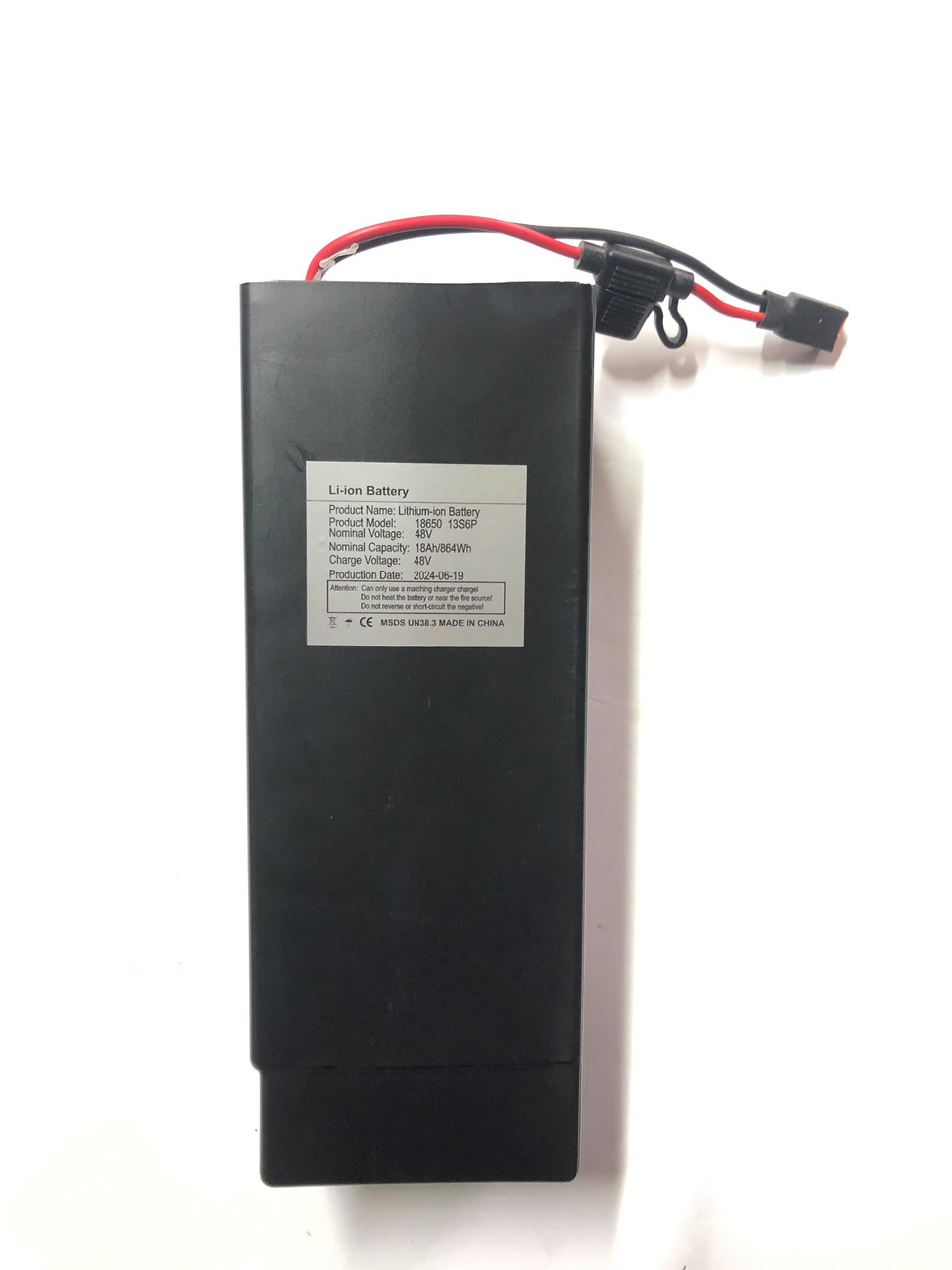 Акумулятор для електровелосипеда 48V 18Ah, фото 1