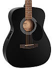 Електро-акустична гітара CORT AF510E (BLACK SATIN), фото 4